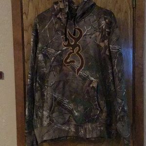 Real tree men’s hoodie